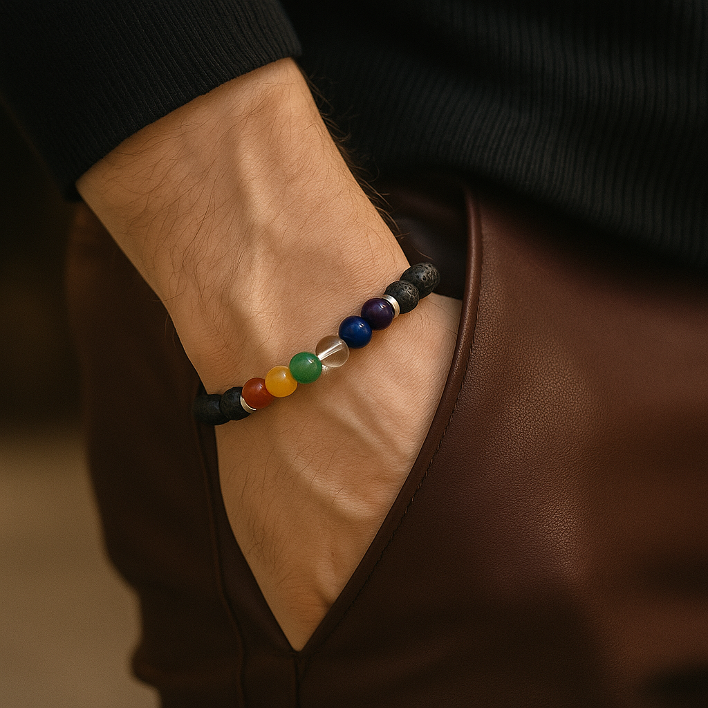 Karungali seven chakara lava Bracelet