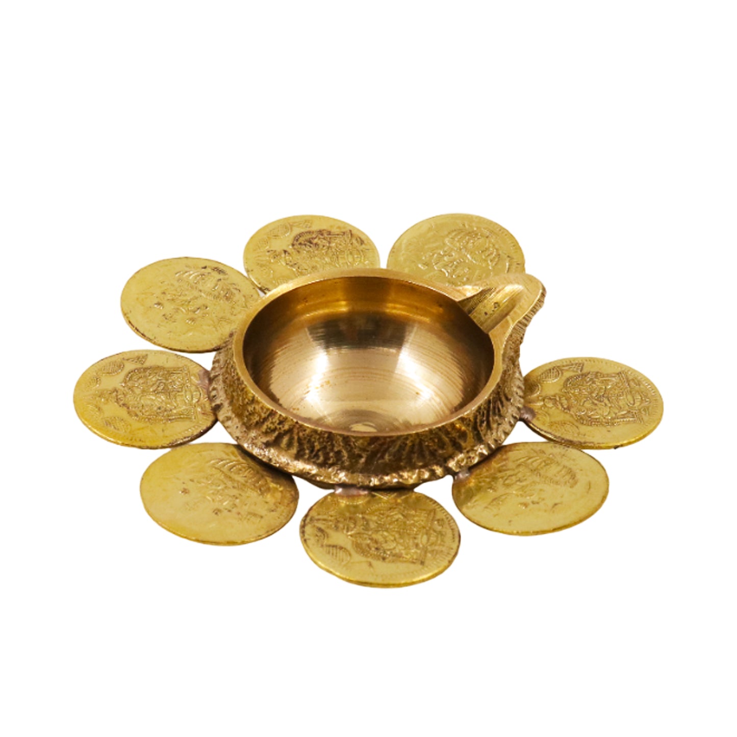 8 Coin Kuber Diya (Pital Aath Sikka Dhanpati Deepak)