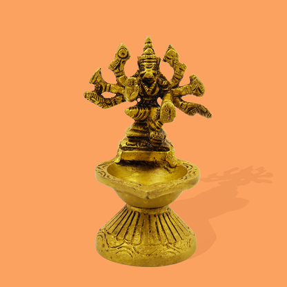 Antique Varagi Vilakku (Pital Prachin Varahi Deepak)