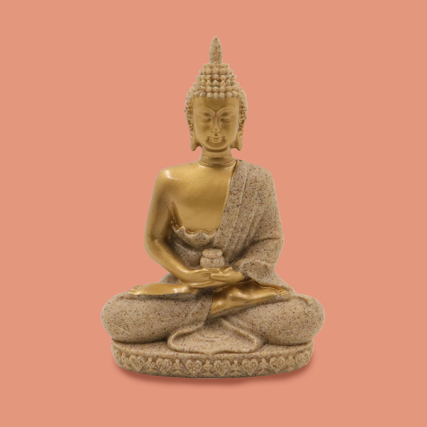 Resin Buddha Big Gold (Buddha Murti Bada Sona)