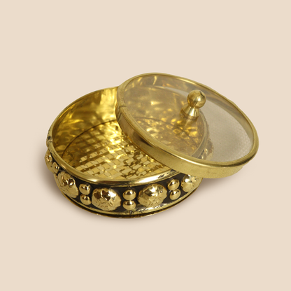 Transparent Acrylic Kumkum Box
