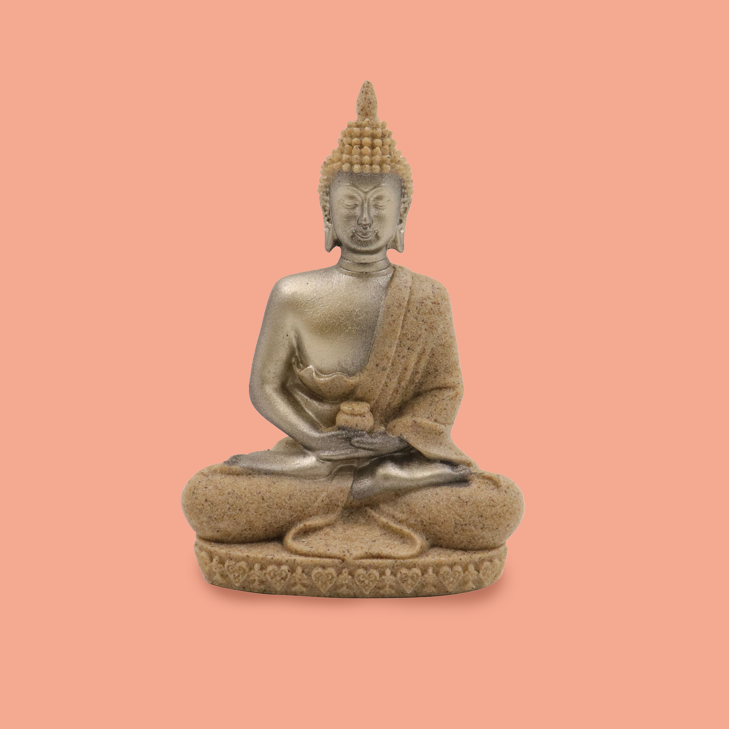 Resin Buddha - Grey (Buddha Murti Dhasar)