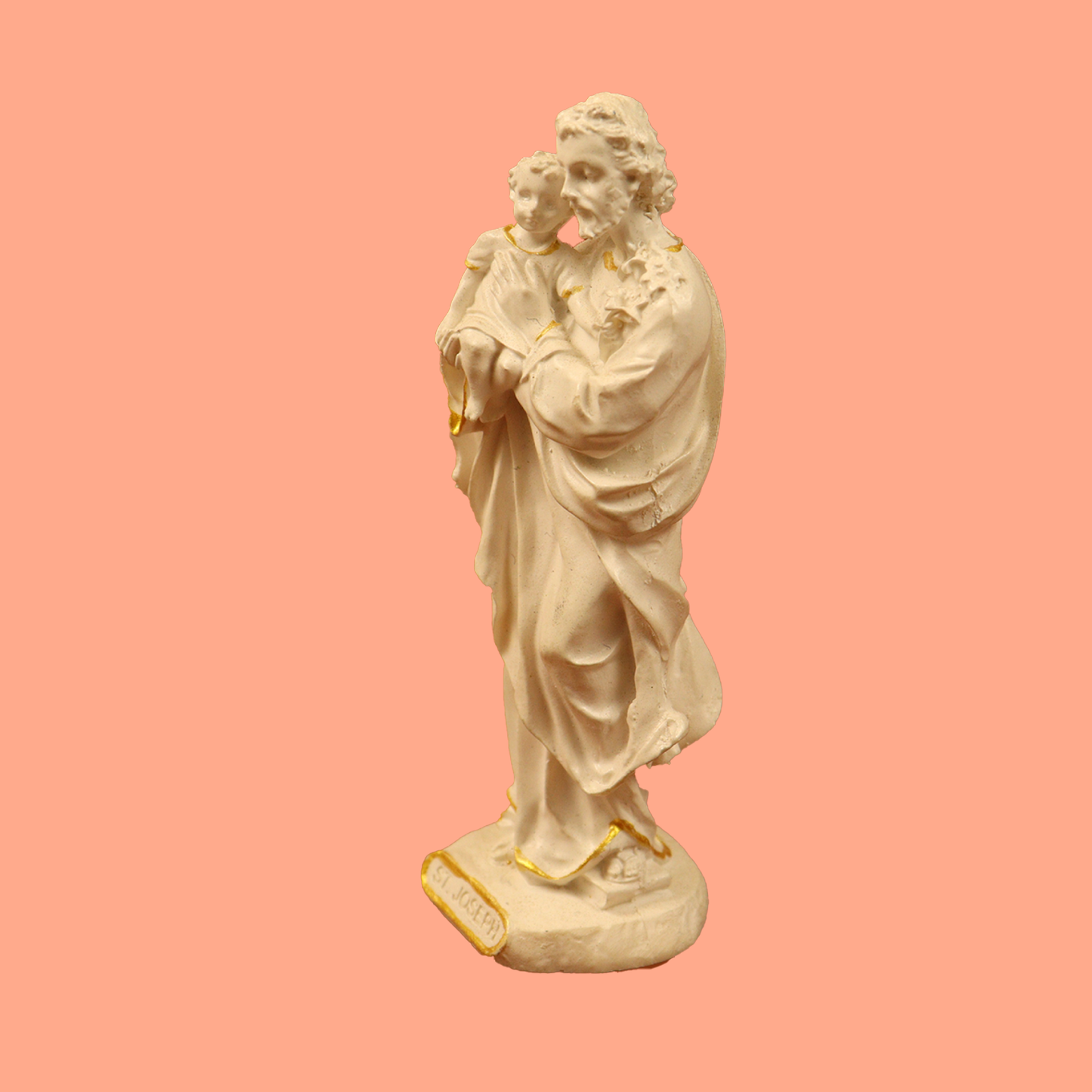 St.Joseph and White Statue (Sant Joseph Safed Murti)