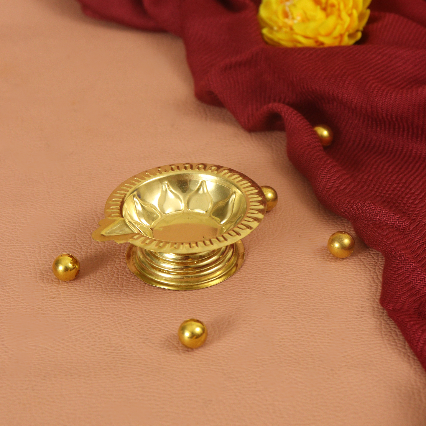 Brass Diya-Kamakshi Deepam Size-1
