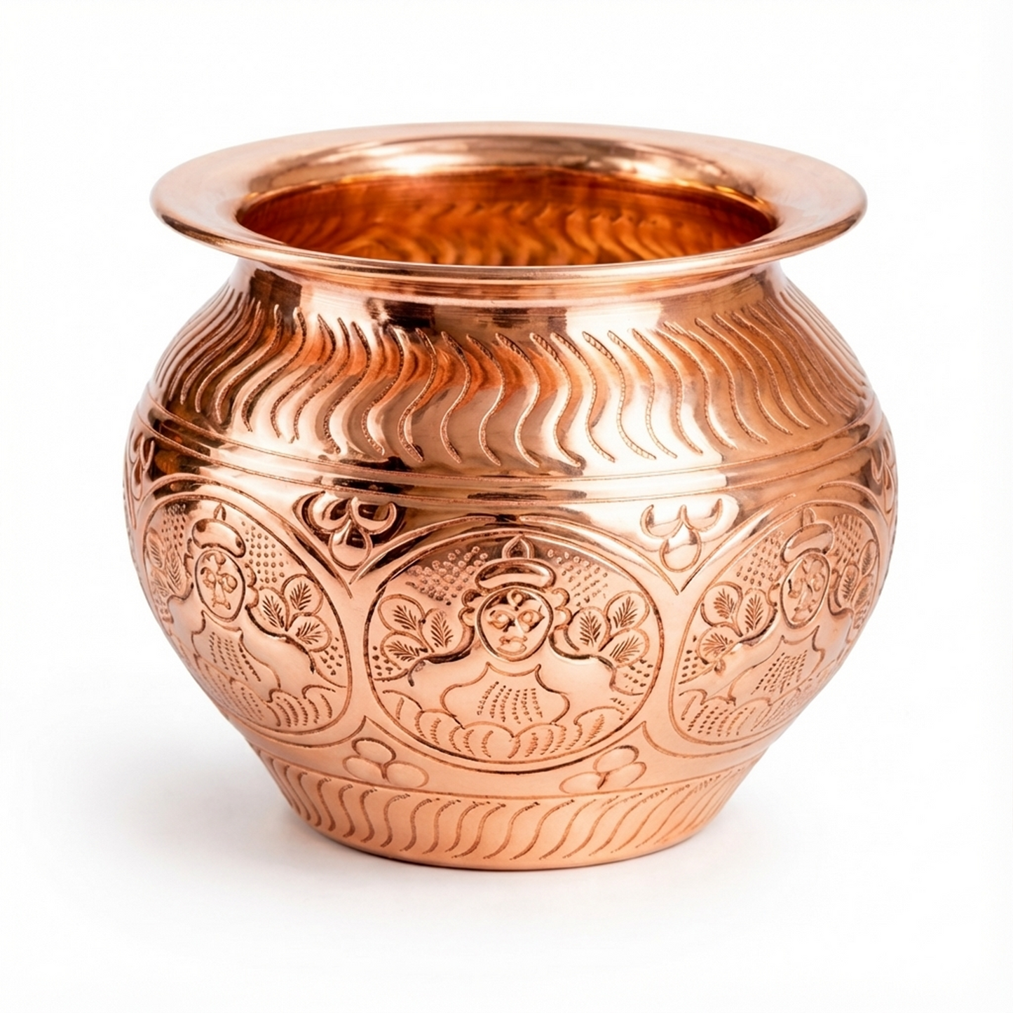 Traditional Copper Lota|Kalash for Pooja