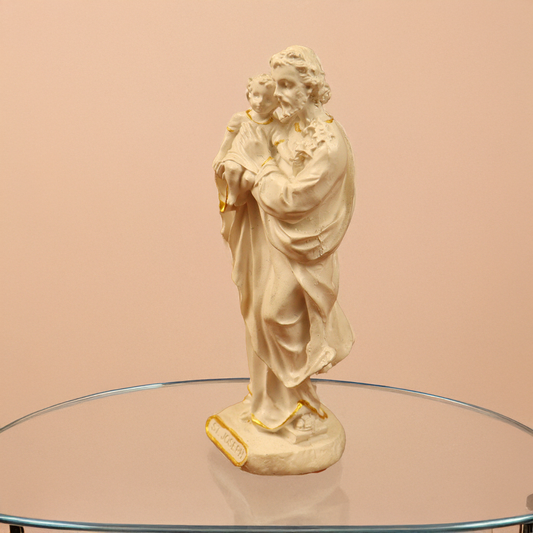 St.Joseph and White Statue (Sant Joseph Safed Murti)