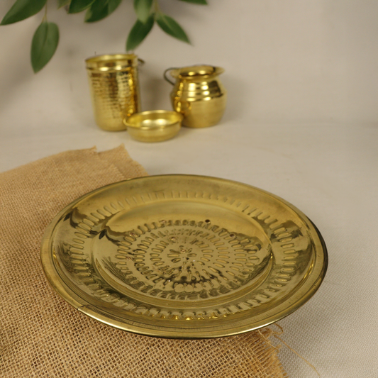 पीतल सिप्पल प्लेट
