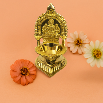 Brass Varagi Vilakku-Big (Pital Varahi Deepak Bada)