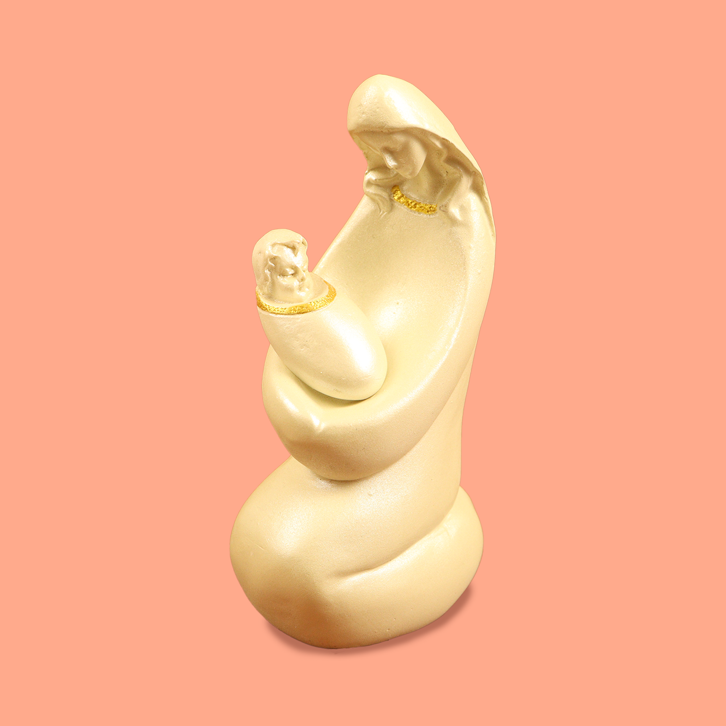 Mary with Baby Jesus-White (Mariyam Bal Yesu Safed)