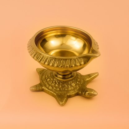 Brass Vasthu Deep Size-2 (Pital Vastu Deepak)