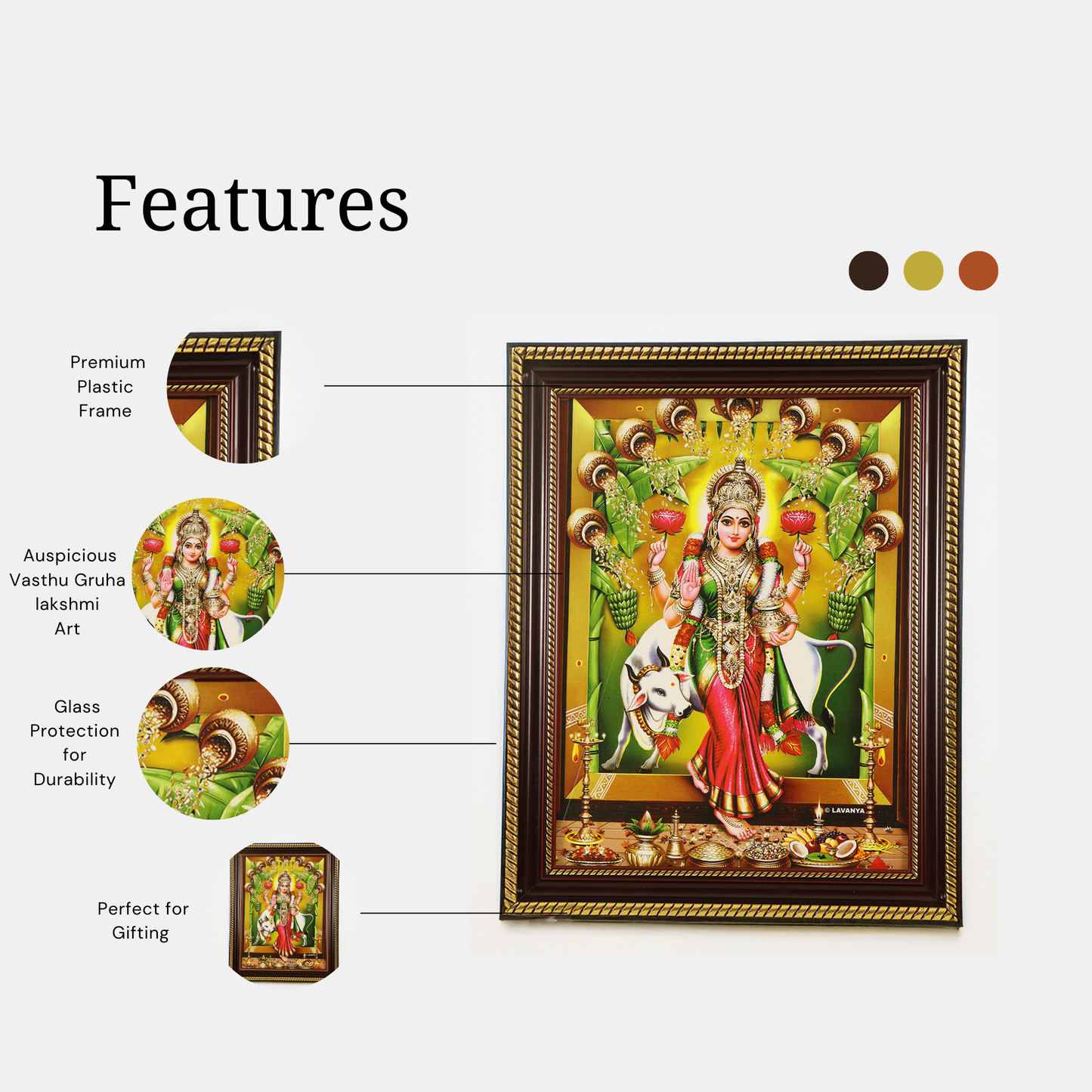 God photo frame Vastu Grahalakshmi