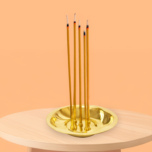 पीतल धूप स्टैंड धारक