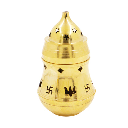 Brass Karpoor Lamp |Diffuser diya