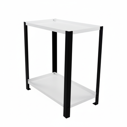 Pooja Shelf for Home Temple-Metal 2 tier Rack