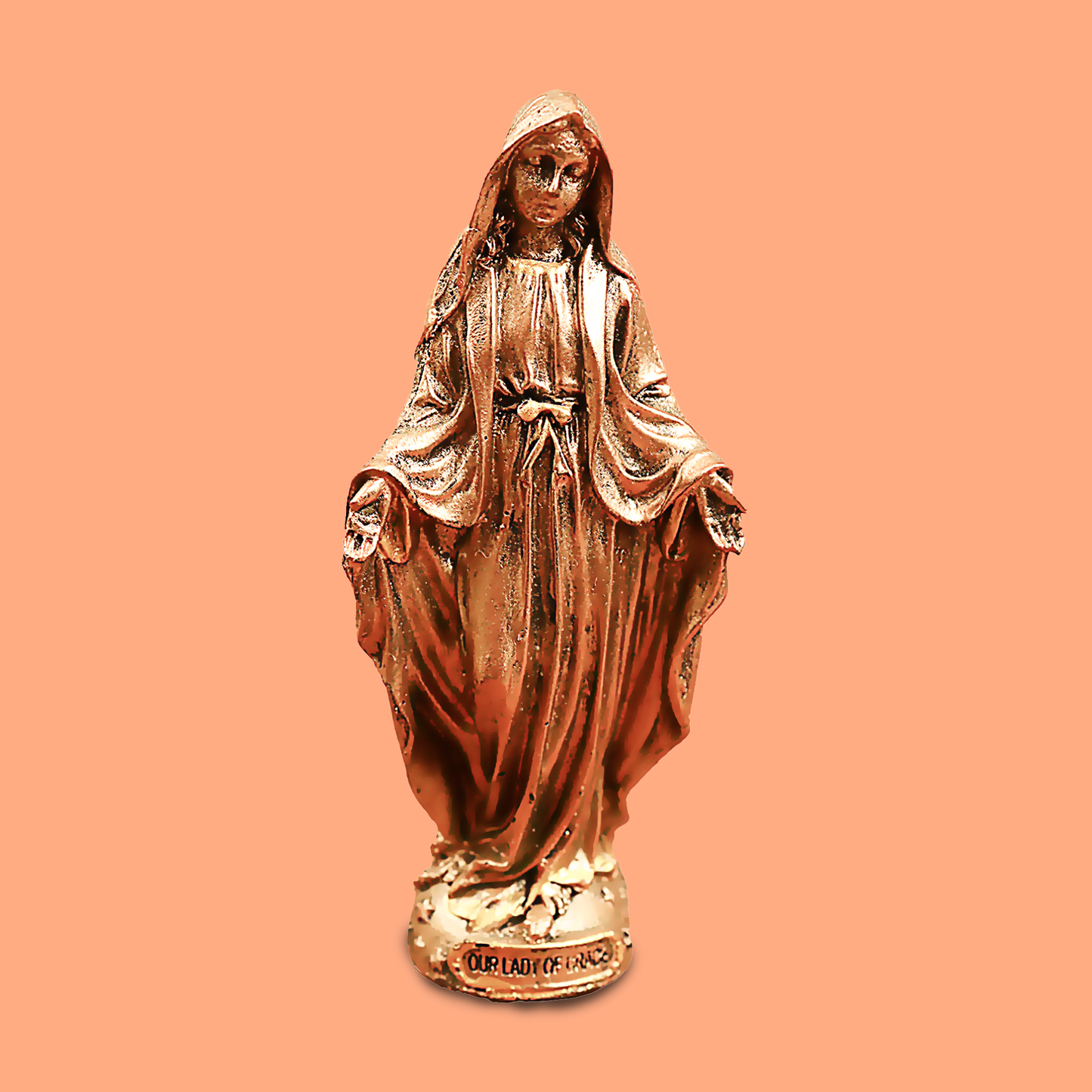 Metal Mary Madha Statue (Dhatu Mariyam Mata Murti)