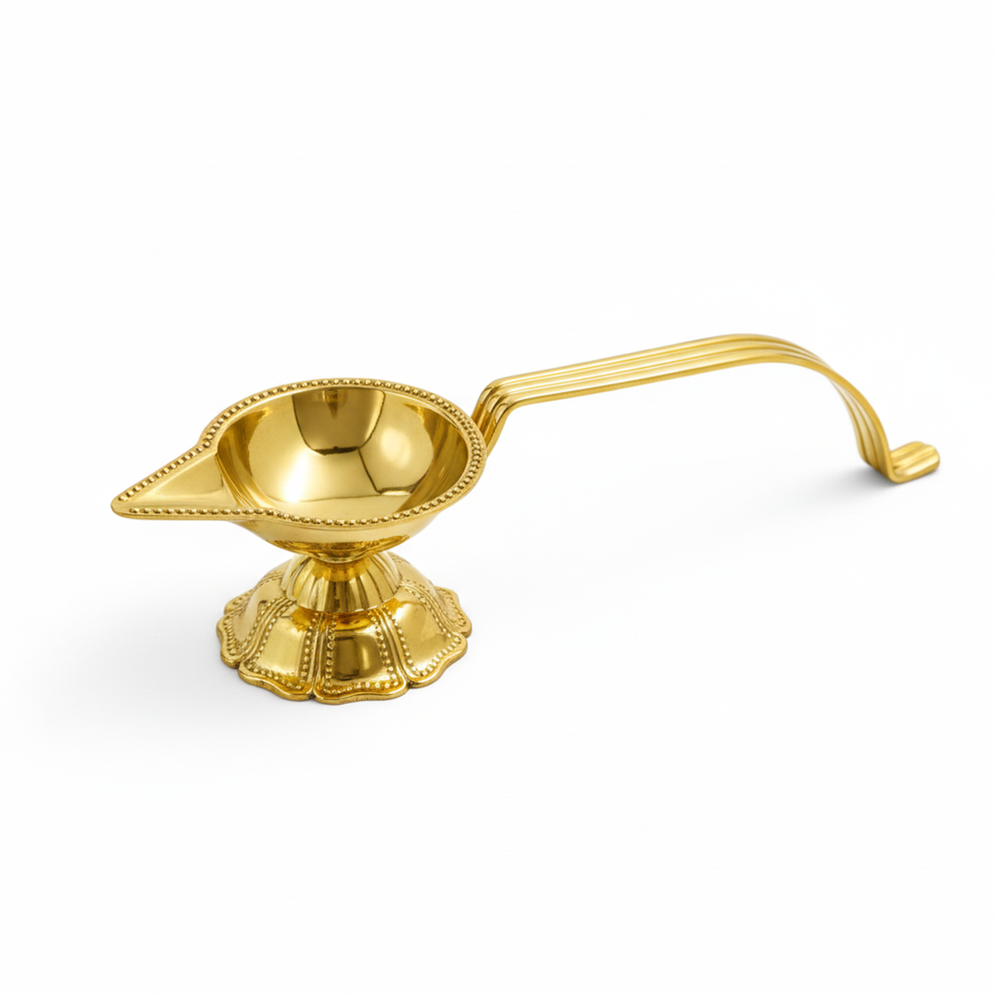 Brass Karpoor|Kapoor Diya Deepam Burner Karpuram Arati-Jwala Arthi Size-2