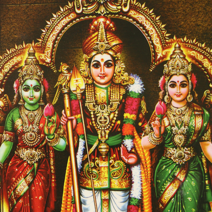 Palani Raja Murugar, Valli,Deivayani Photo Frame