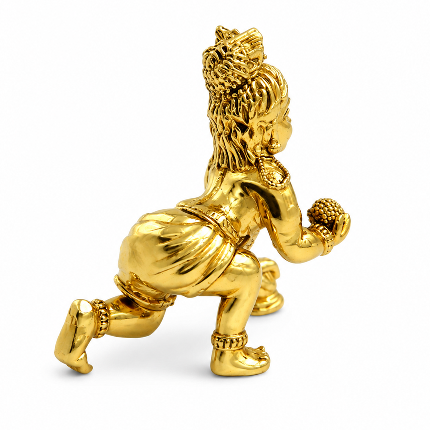 Miniature Brass Laddu Gopal /baby krishna Idol