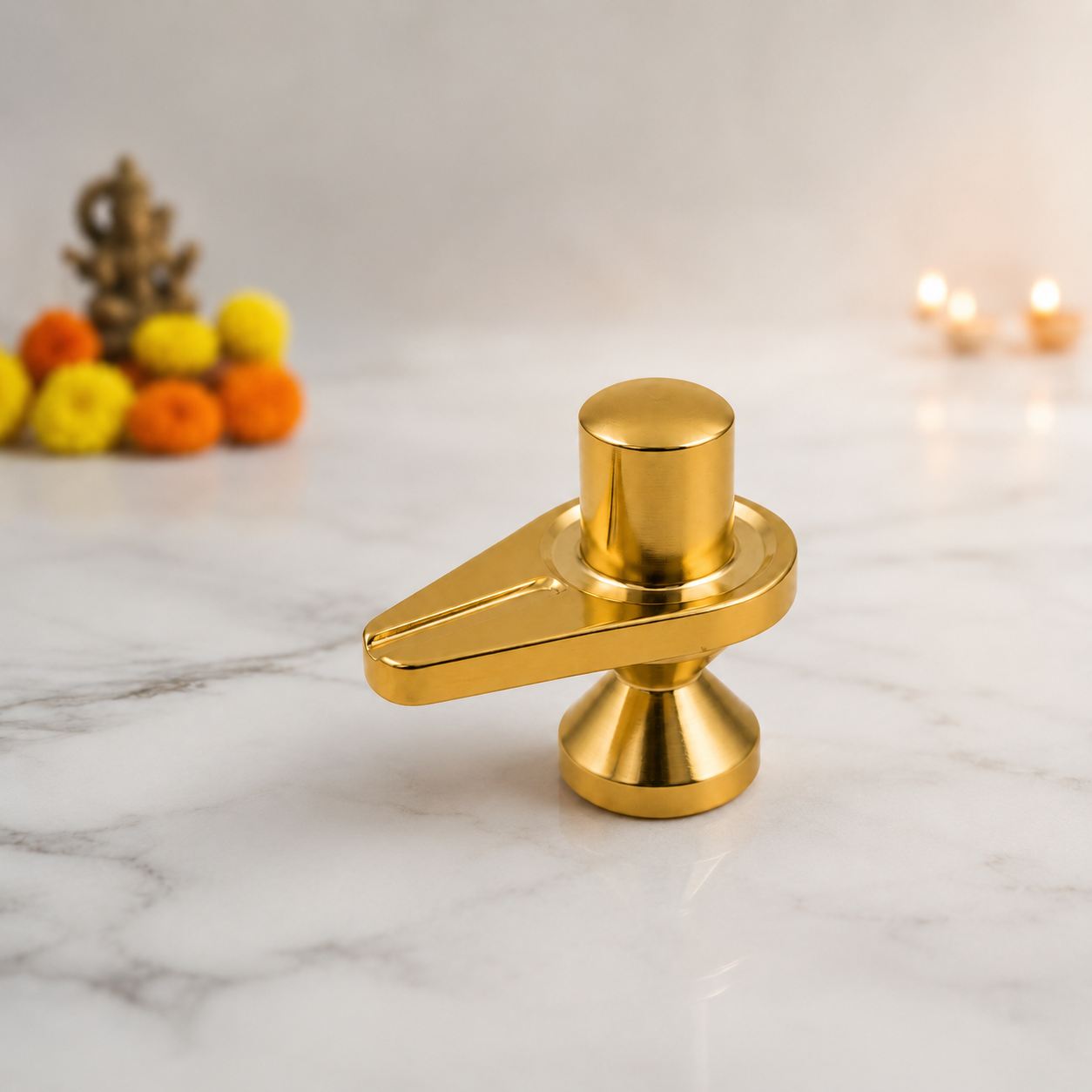 Brass Premium Lingam idol