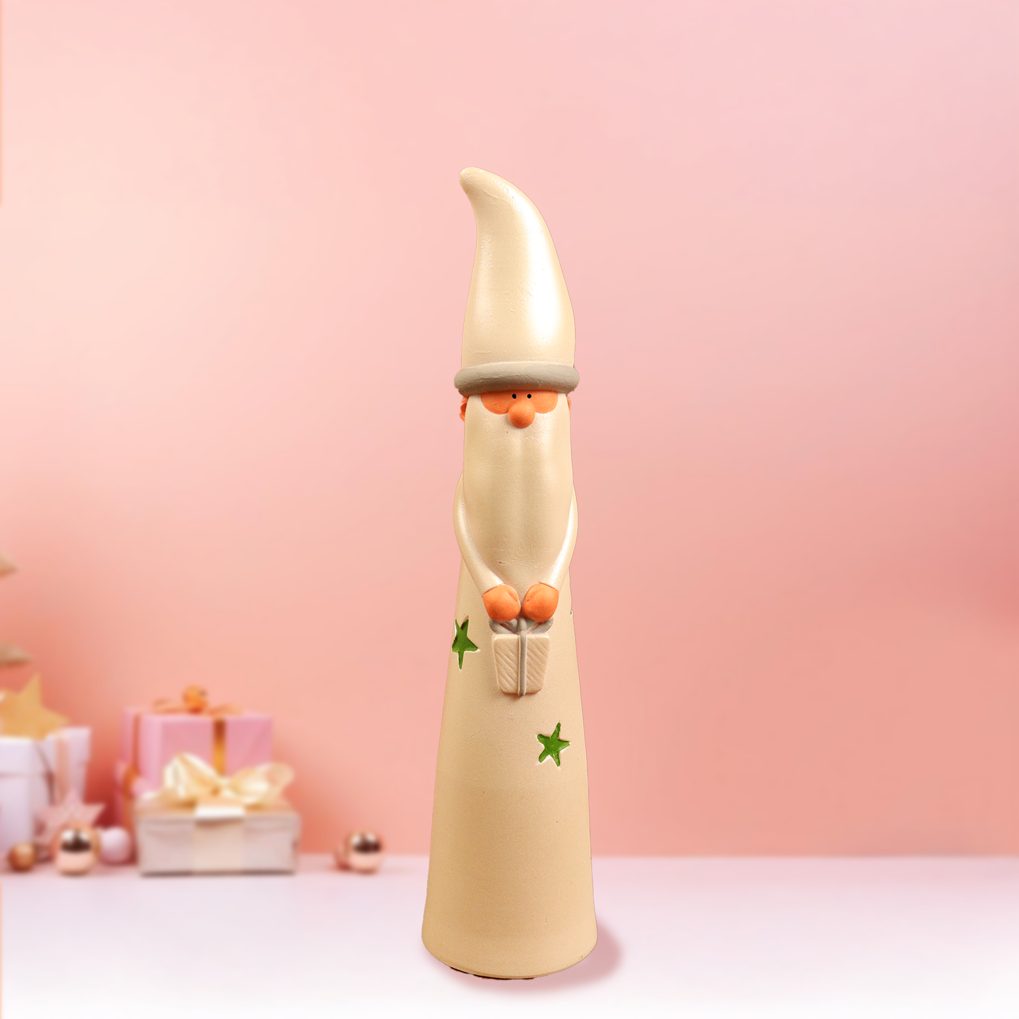 Resin White Santa Claus (Safed Santa Claus)