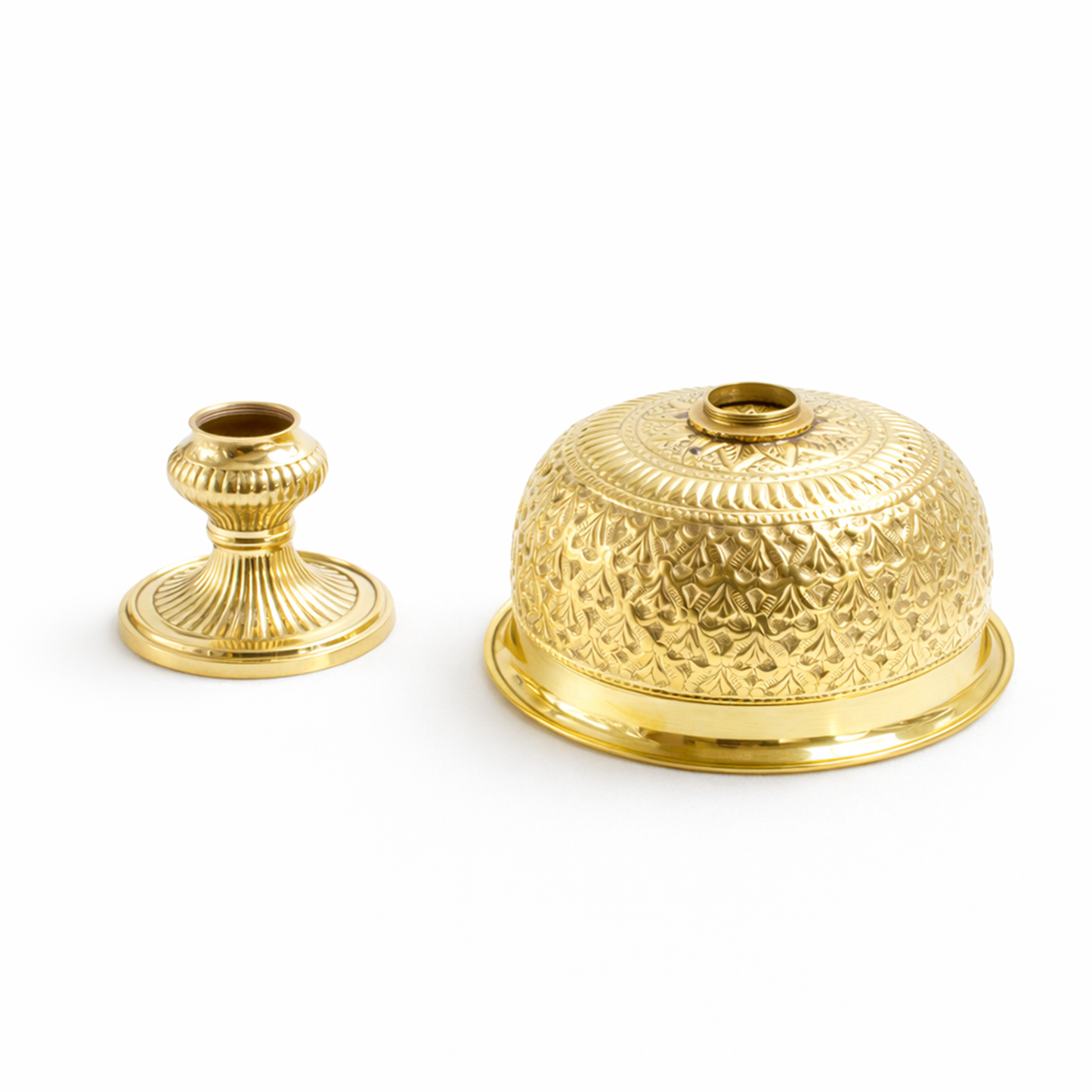 Brass Urli Bowl with Stand Planter for Decoration-Bowl Dana Size 8