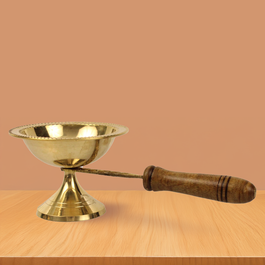 कर्पूर गुलाब आरती बर्नर-बड़ा