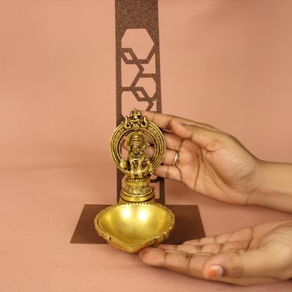 Ayyappan Statue Diya
