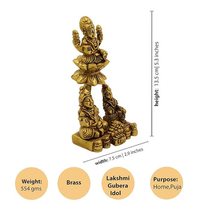 Dhankunji Dhankuber Laxmi Idol (Dhan Kunji Dhan Kuber Laxmi Murti)
