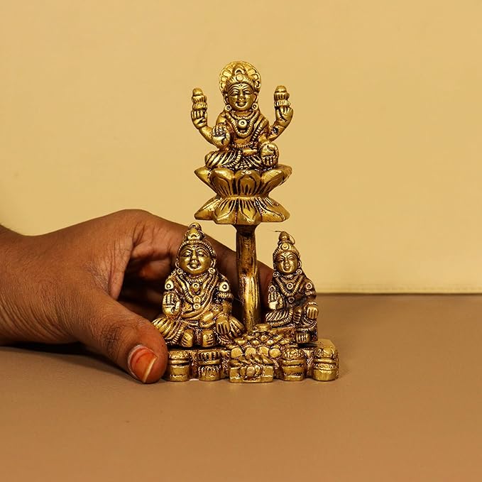 Dhankunji Dhankuber Laxmi Idol (Dhan Kunji Dhan Kuber Laxmi Murti)