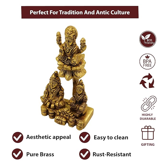 Dhankunji Dhankuber Laxmi Idol (Dhan Kunji Dhan Kuber Laxmi Murti)