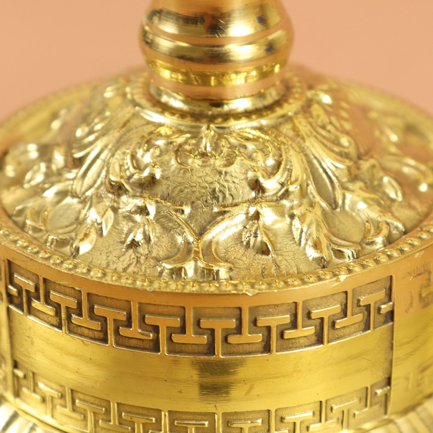 Brass Peacock Diya - KV Annam Large size-10