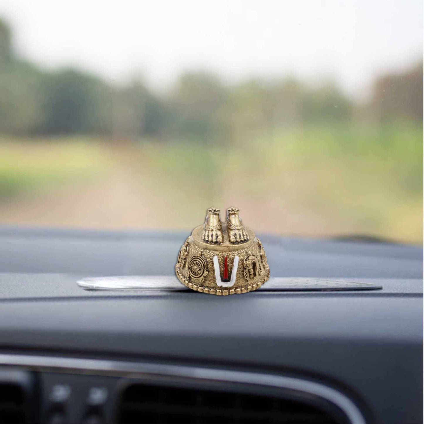 Perumal Padam (Gold, Small) (Vishnu Charan Sona Chota)