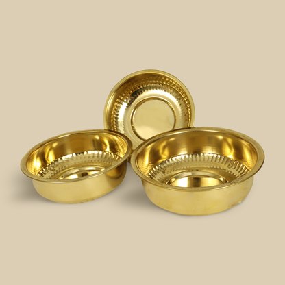 Golden Brass Nombu Bowl