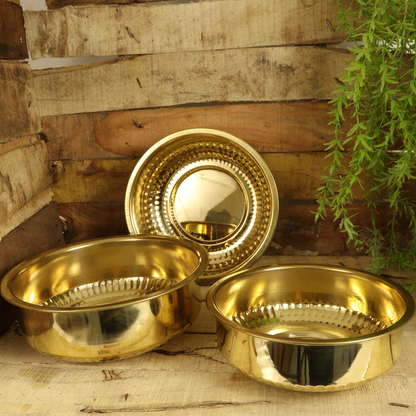 Golden Brass Nombu Bowl