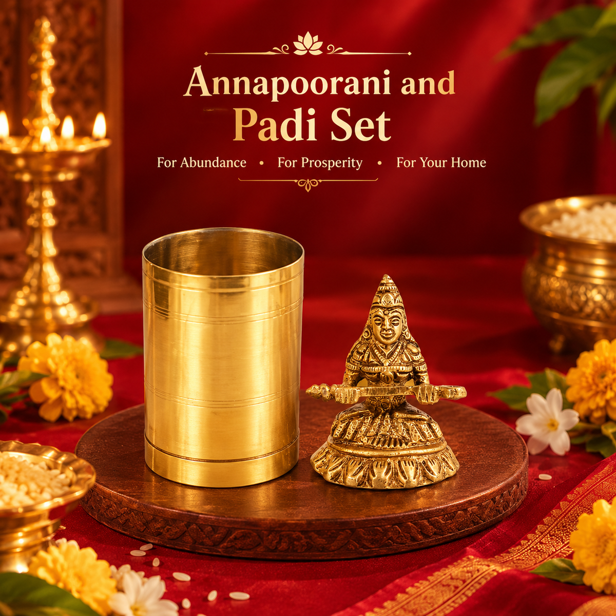Annaporani with padi