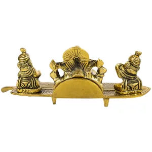 Oxidised Musical Ganesha Statue