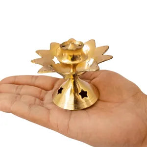 Brass Star Agarbatti Stand