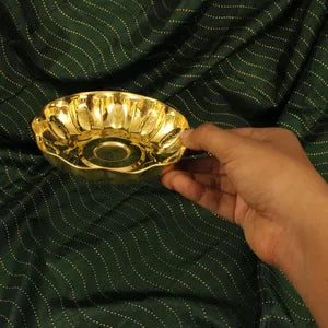 Brass Pushpam Plate Puja Thali