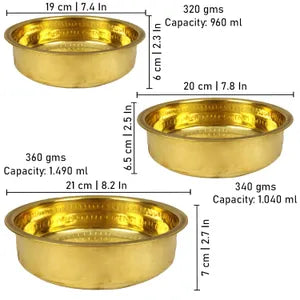 Golden Brass Nombu Bowl