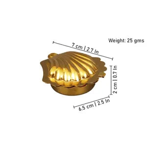 Peacock Design Kumkum Holder small