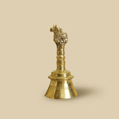 Golden Premium Brass Nandi Bell