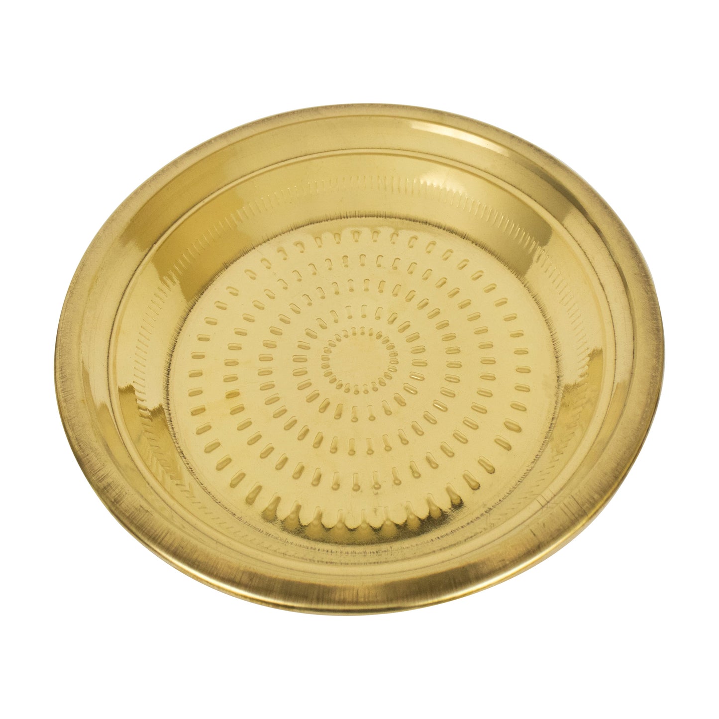 Brass Thambulam Thali Size-10 (Pital Tambul Paan Thali)