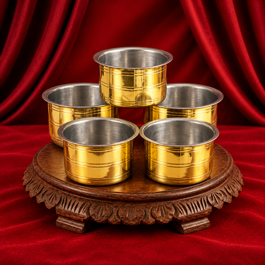 Brass Traditional Cookware - Vadi Chati