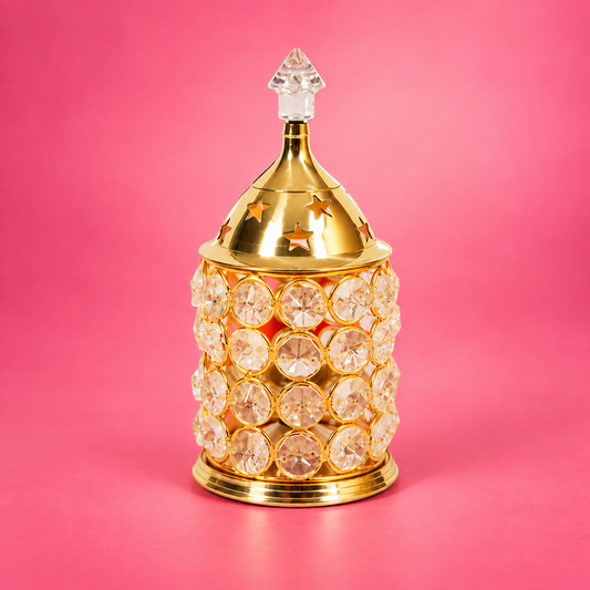 Brass Himalayan Crystal Deep (Piller No,2)