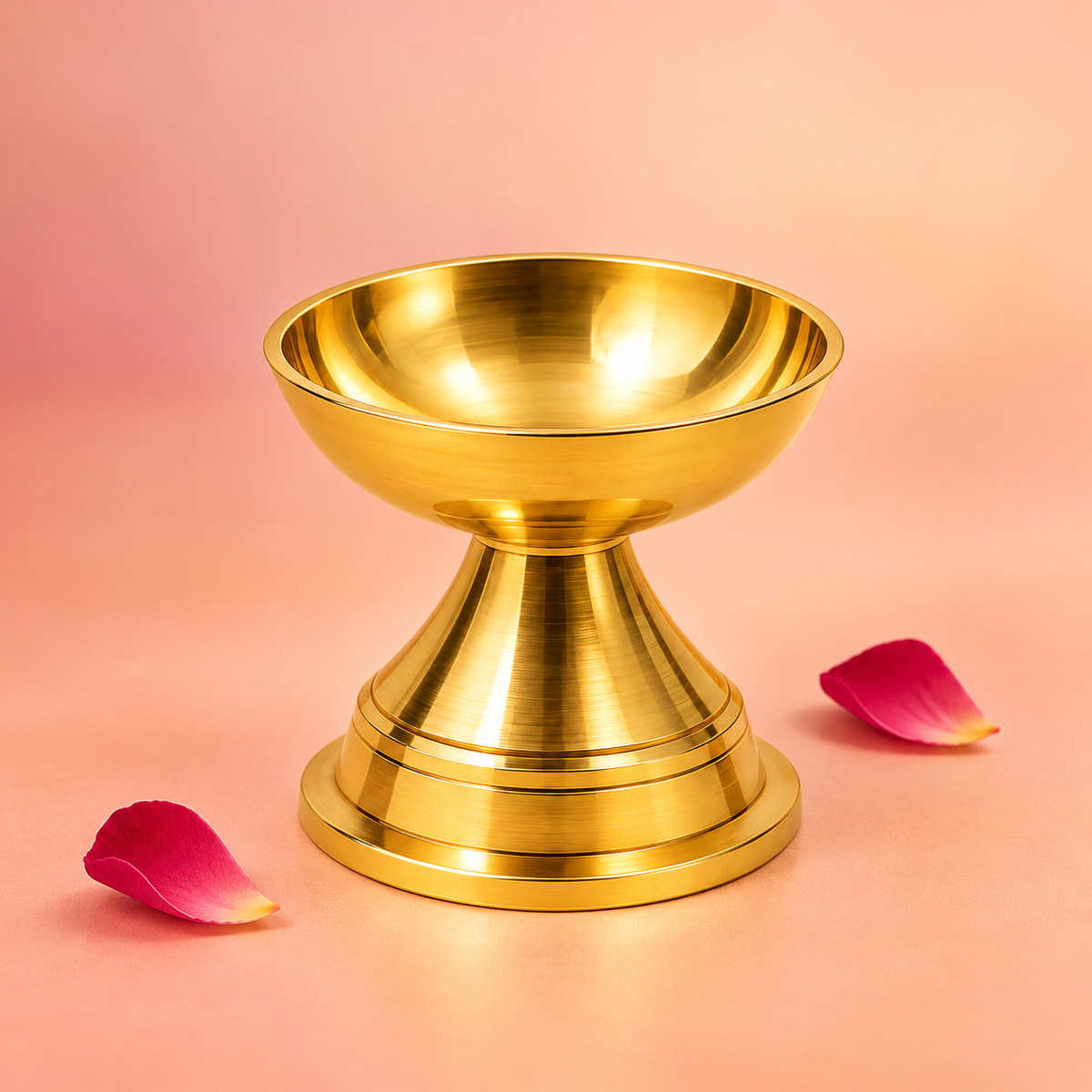 Brass Nitya Akhand Narayan Diya| Deepam Kundulu Jyot Oil Lamp