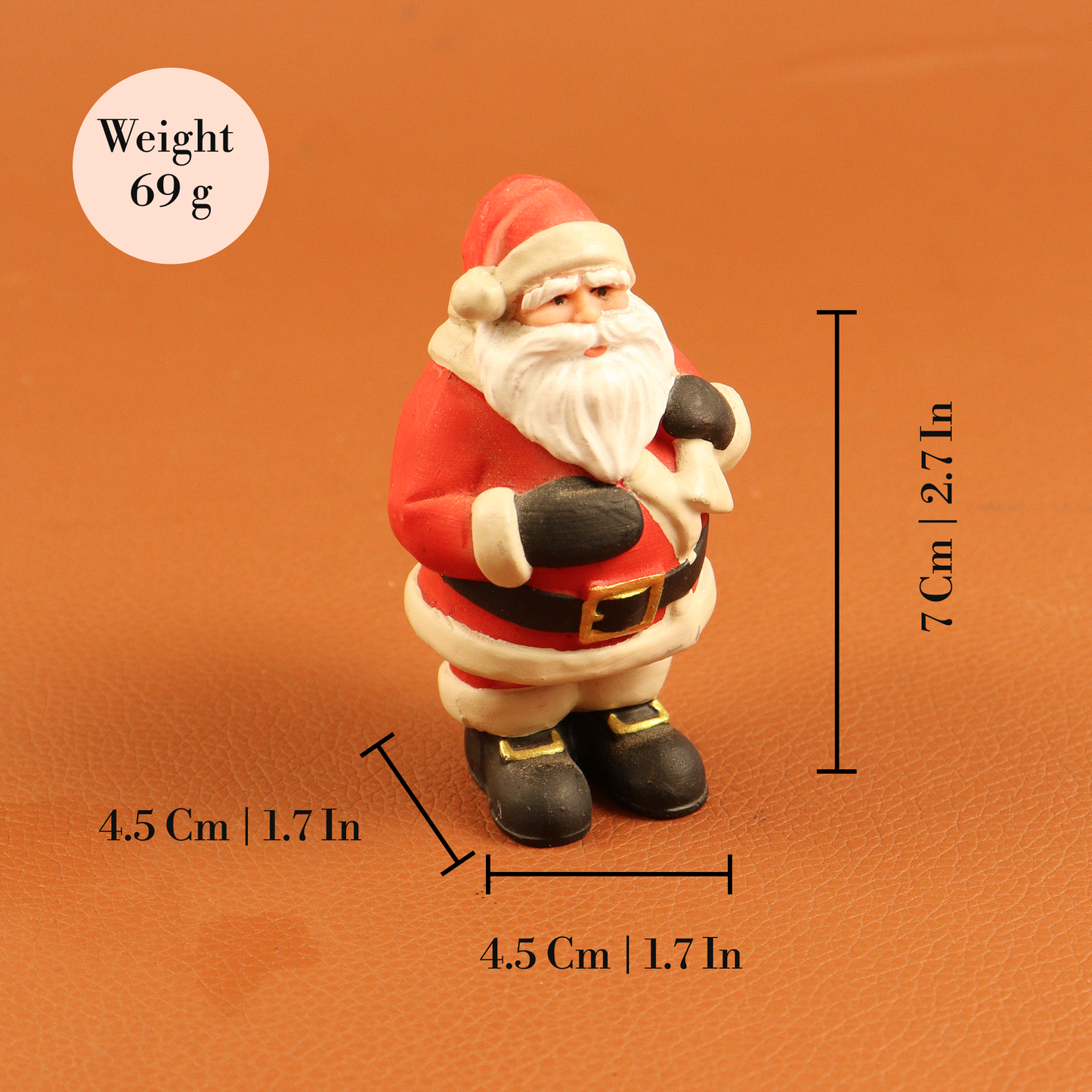 Santa with Gift (Santa Uphaar)