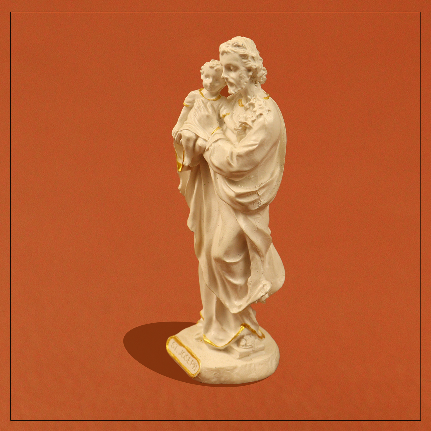 St.Joseph and White Statue (Sant Joseph Safed Murti)