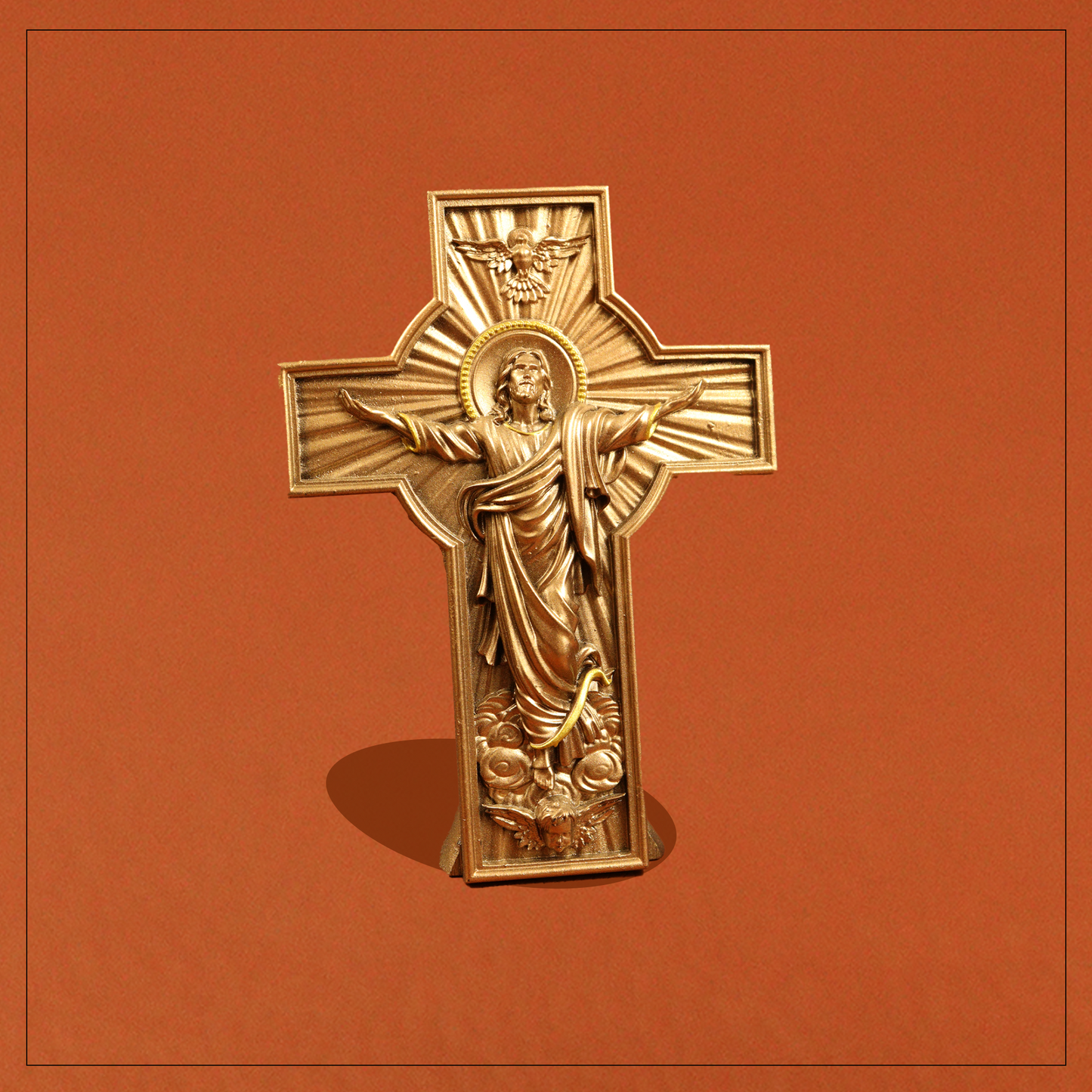 Jesus Cross (Gold) (Yesu Cross Sona)