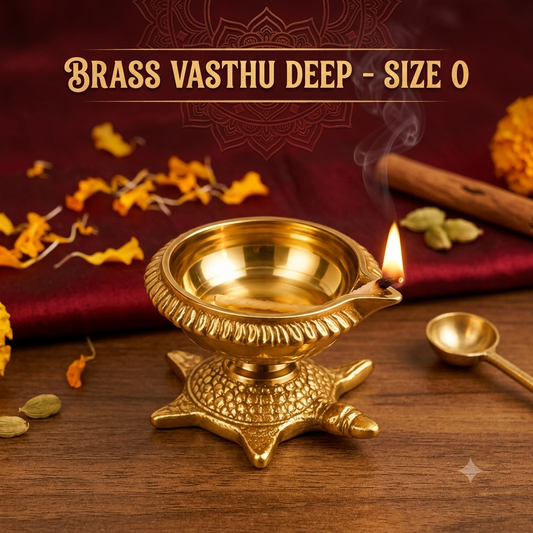 Brass Vasthu Deep - Size 0