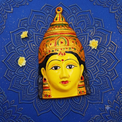 Varalakshmi Face (Vara Lakshmi Mukh / Devi Face)